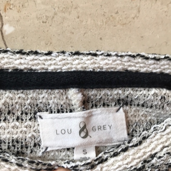 Lou & Grey marled 3/4 sleeve top - Picture 2 of 4